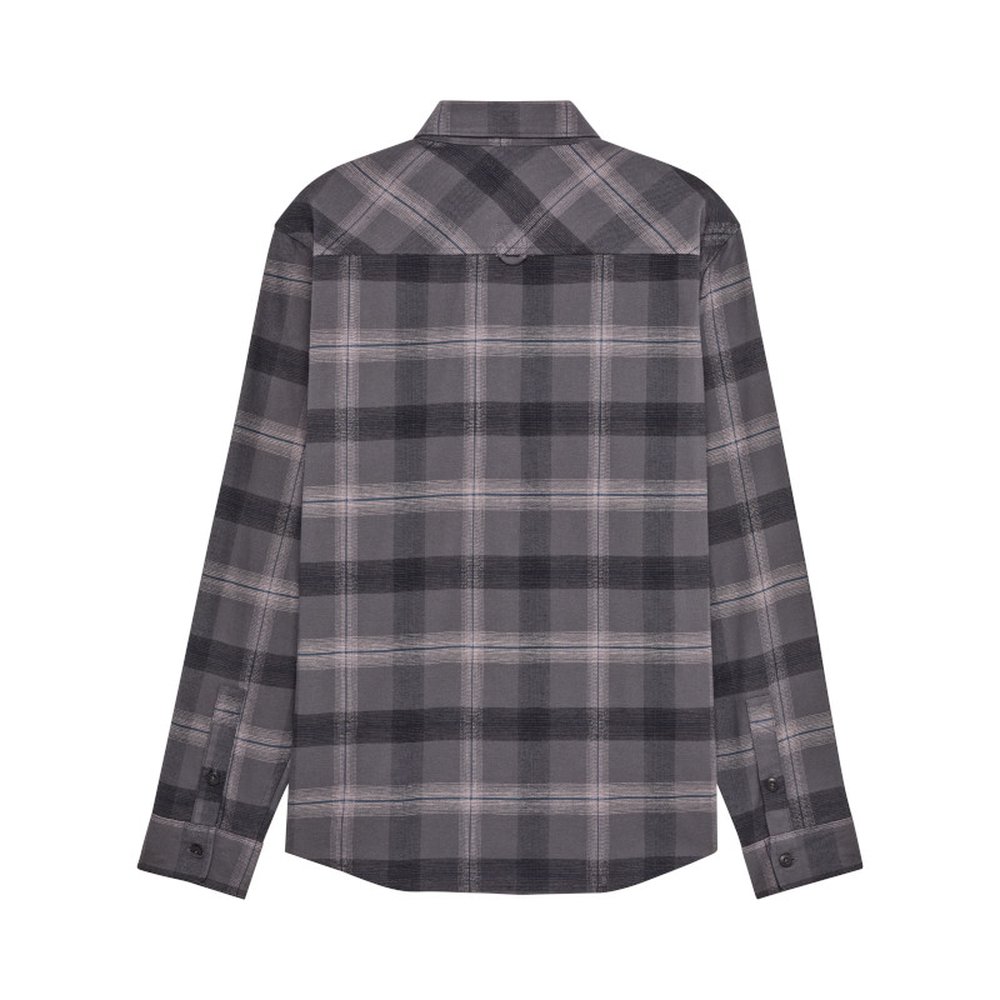FOX SURVIVALIST CORE FLANNEL LS Hemd Dark Shadow