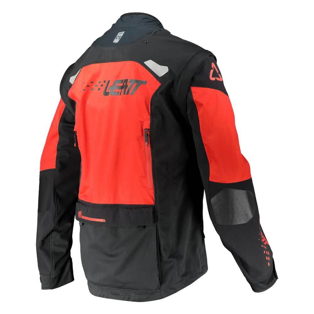 LEATT 4.5 Lite Motocross Jacke schwarz-rot