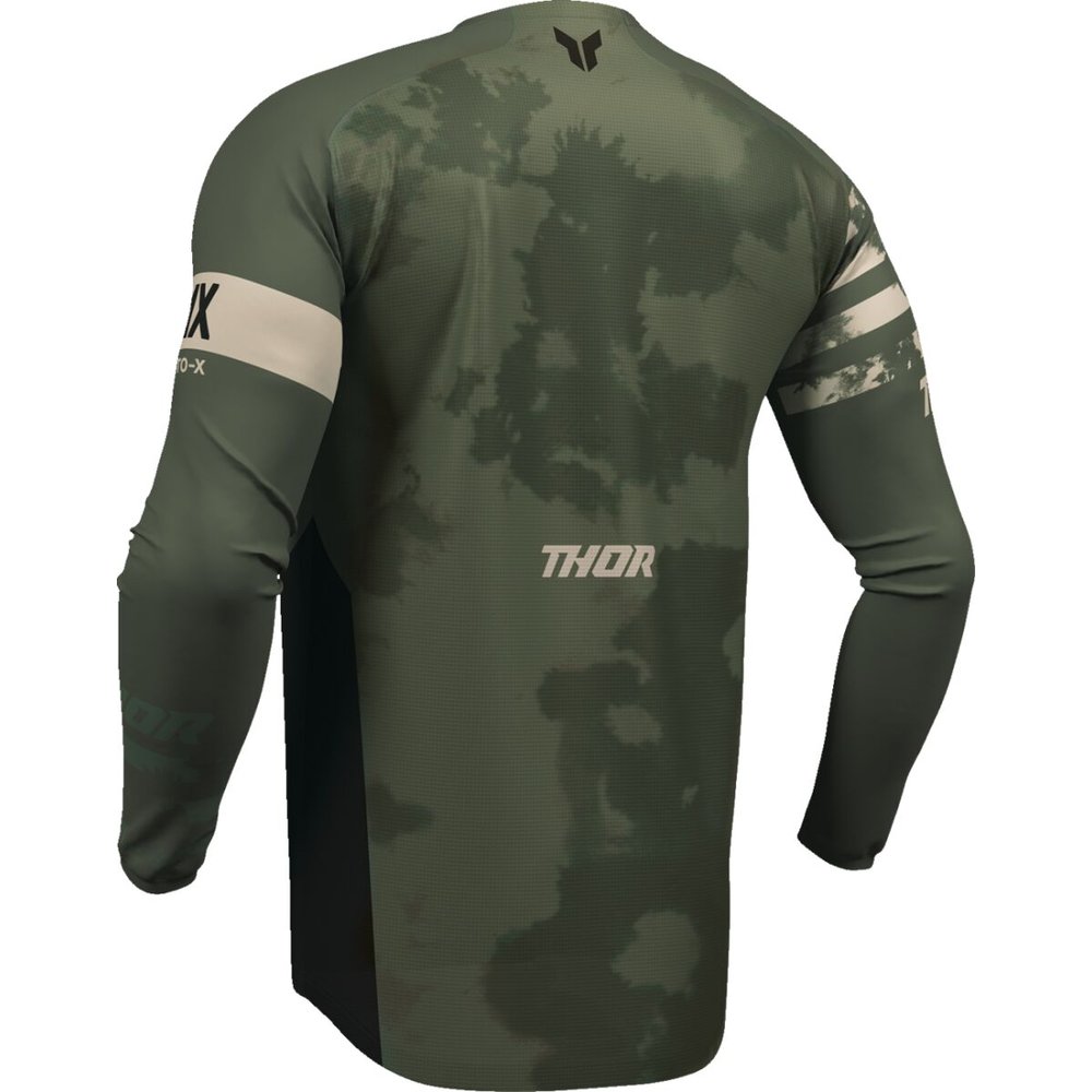 THOR Launchmode Bleach Jersey schwarz/camo
