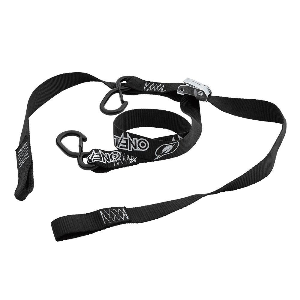 ONEAL Soft Hook Logo Spanngurte 2er Pack schwarz