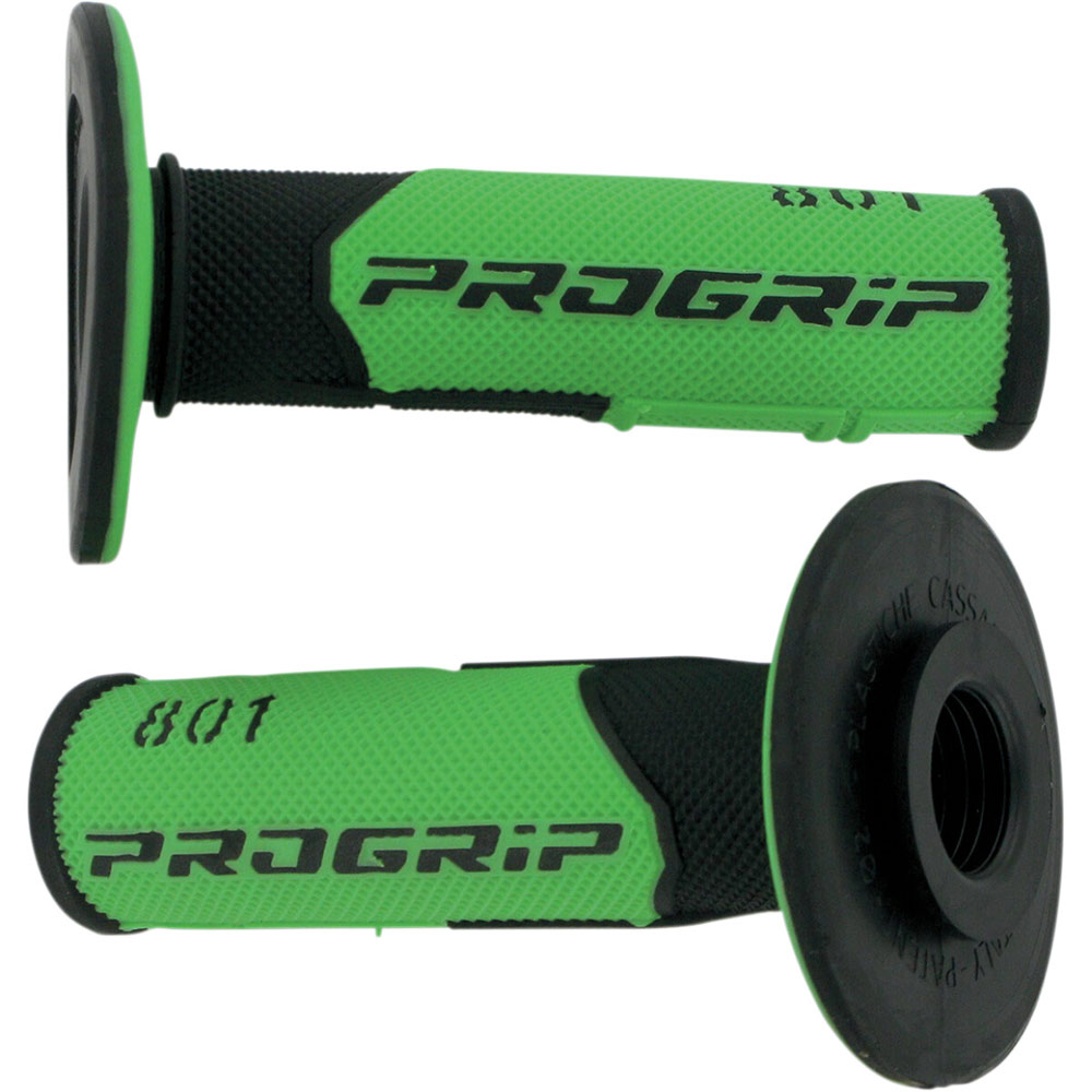 PROGRIP 801 Double Density Motocross Griffe schwarz grün PROGRIP 801 Double Density Motocross Griffe schwarz grün