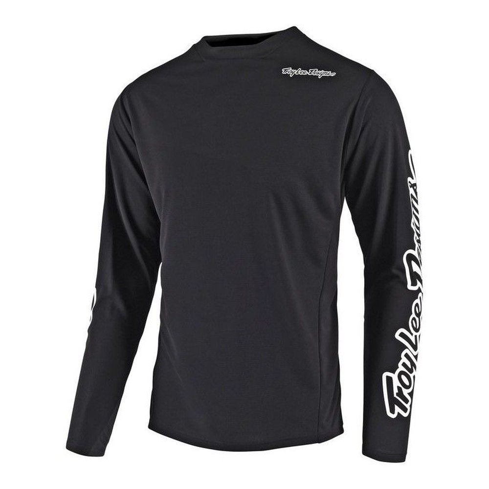 TROY LEE DESIGNS Spring Solid Jersey schwarz