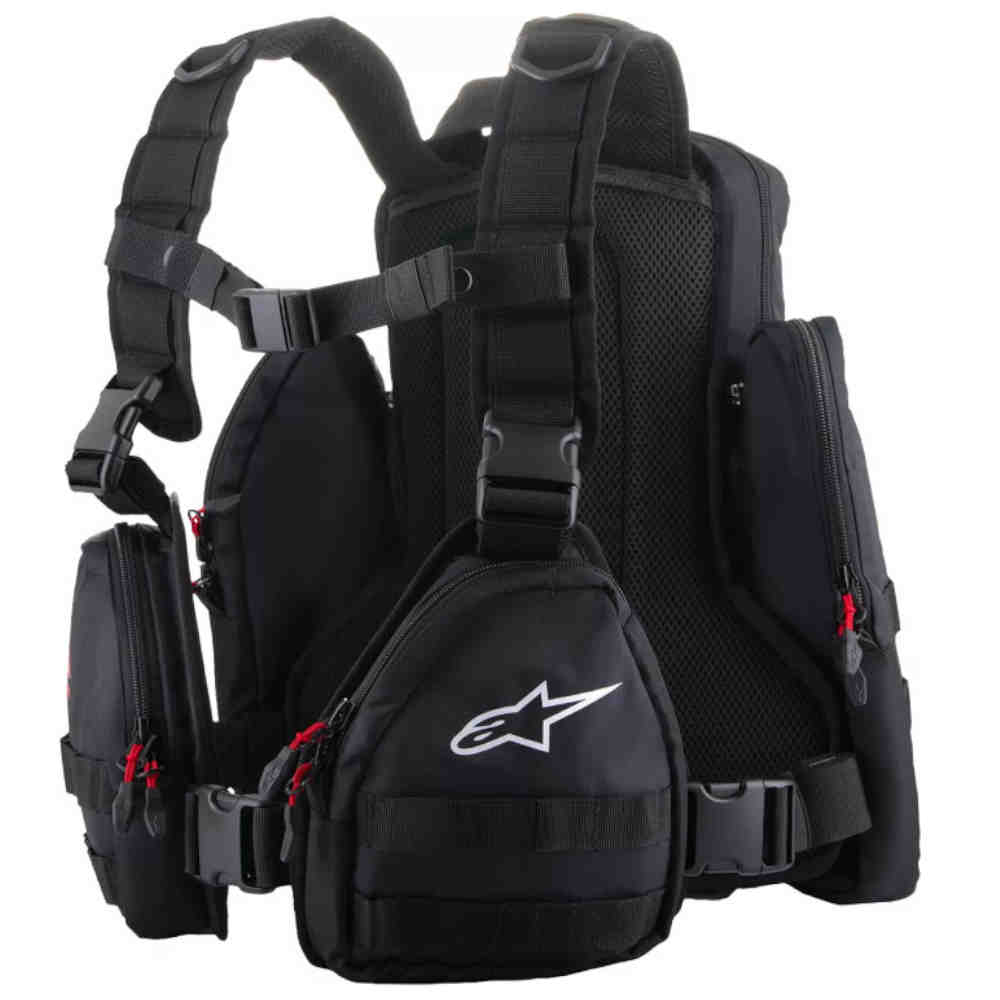 ALPINESTARS Techdura Tactical Offroad Weste schwarz ALPINESTARS Techdura Tactical Offroad Weste schwarz