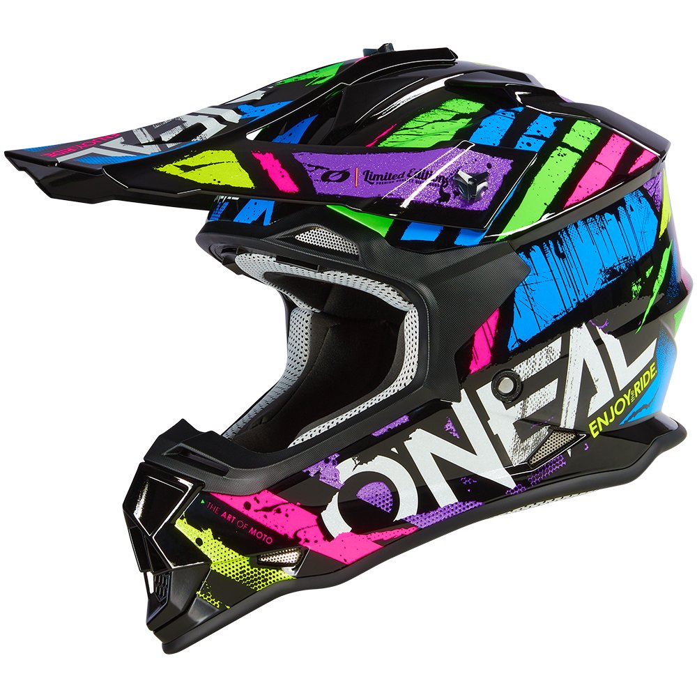 ONEAL 2 SRS Motocross Helm Glitch V.23 multi