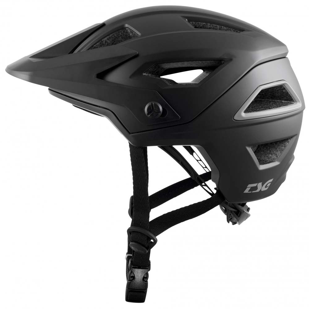 TSG Chatter Solid MTB Helm schwarz