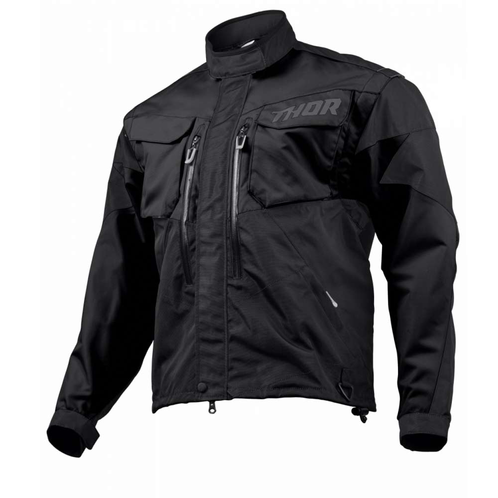 THOR Terrain Motocross Jacke schwarz