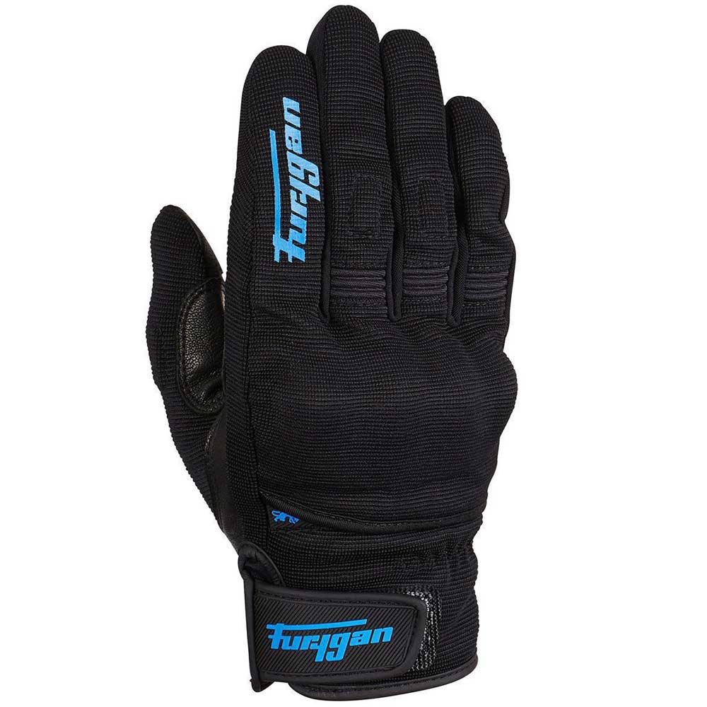 FURYGAN Jet D3O Handschuhe schwarz blau FURYGAN Jet D3O Handschuhe schwarz blau