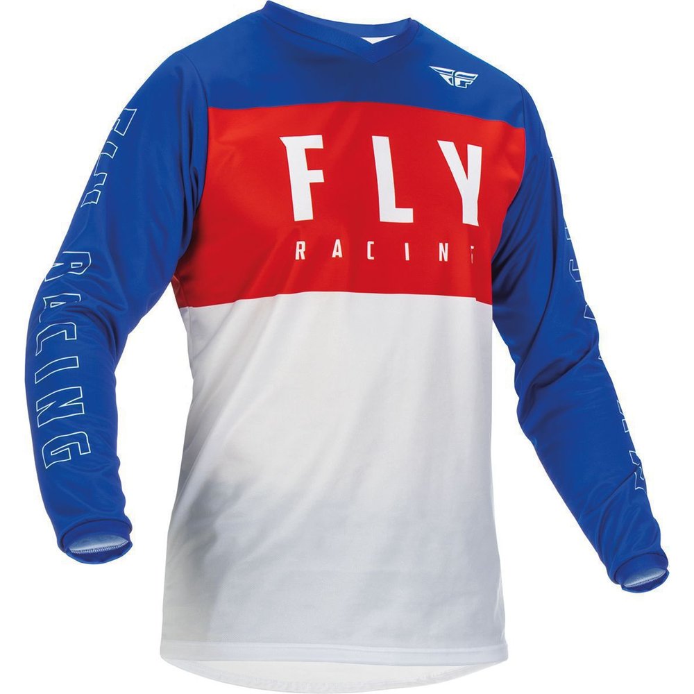 FLY F-16 Kinder MX MTB Jersey rot weiss blau