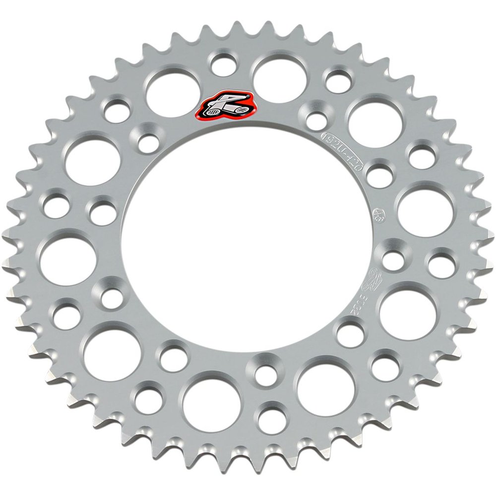 RENTHAL Hinteres Kettenrad 420 46T silber