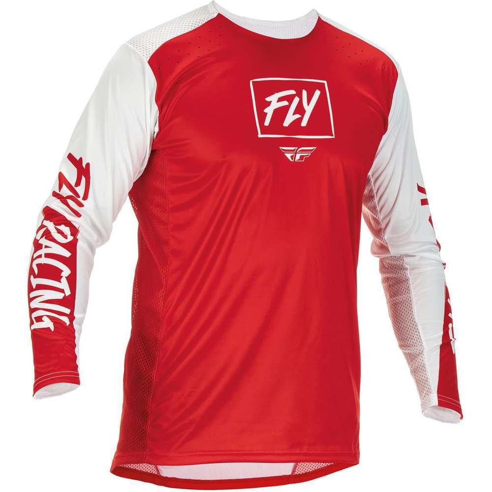 FLY Lite MX MTB Jersey rot weiss