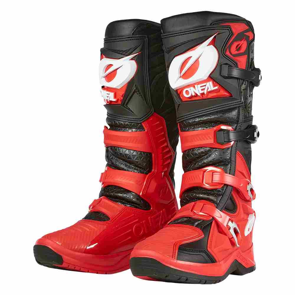 ONEAL RMX PRO Boot Motocross Stiefel schwarz rot