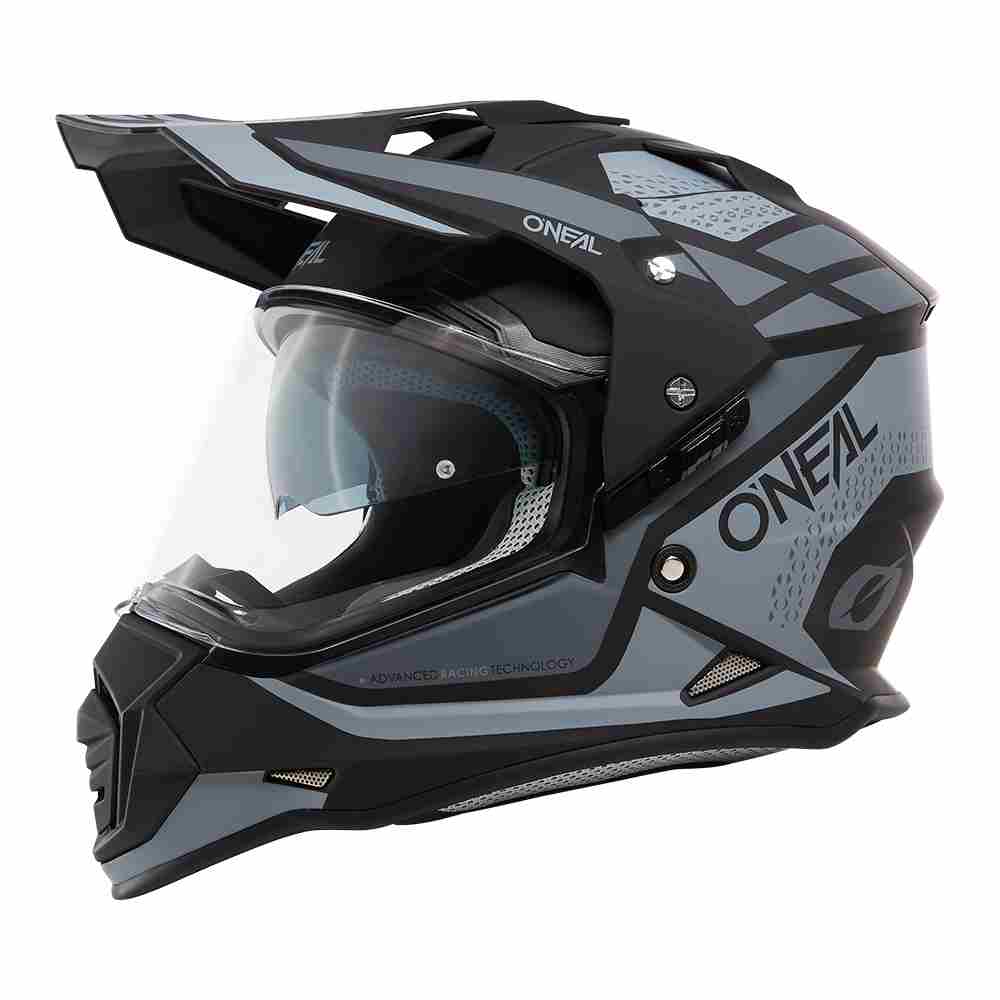 ONEAL Sierra R Enduro Motorrad Helm schwarz grau ONEAL Sierra R Enduro Motorrad Helm schwarz grau