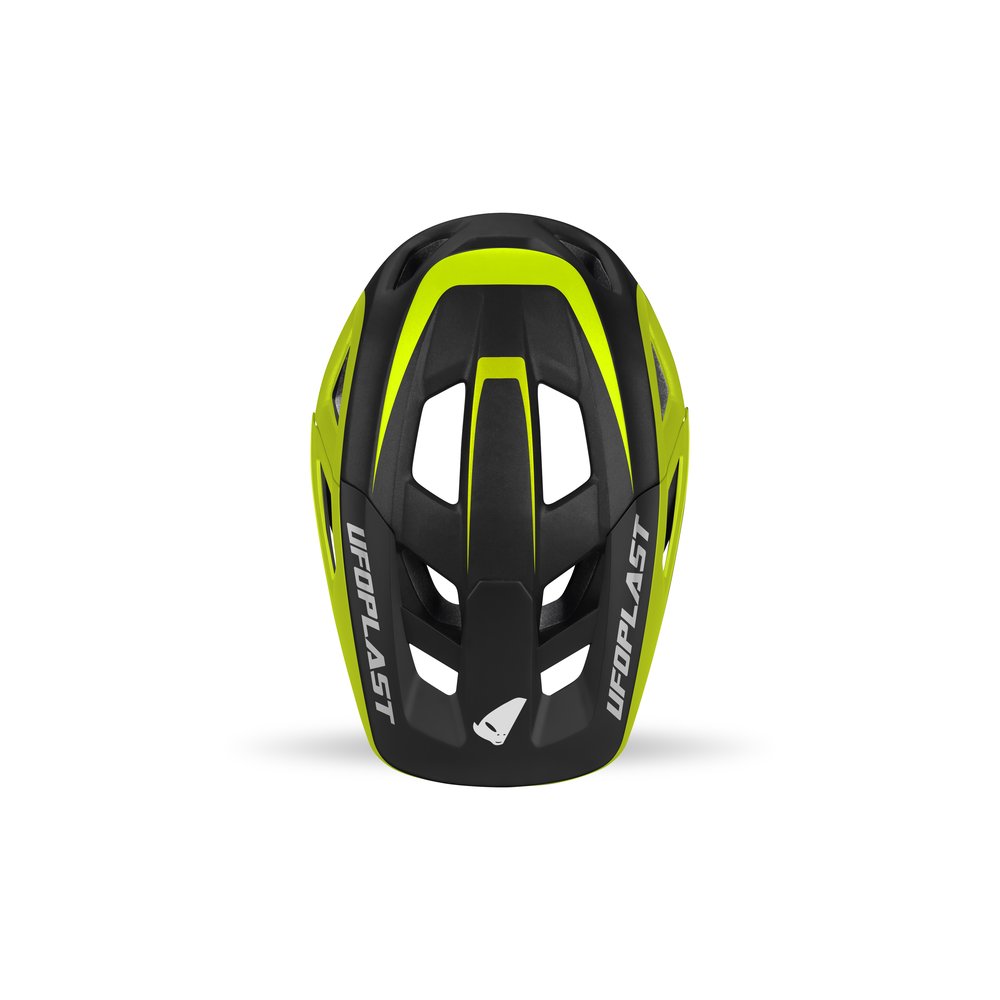 UFO Defcon-Three MTB Helm schwarz gelb UFO Defcon-Three MTB Helm schwarz gelb