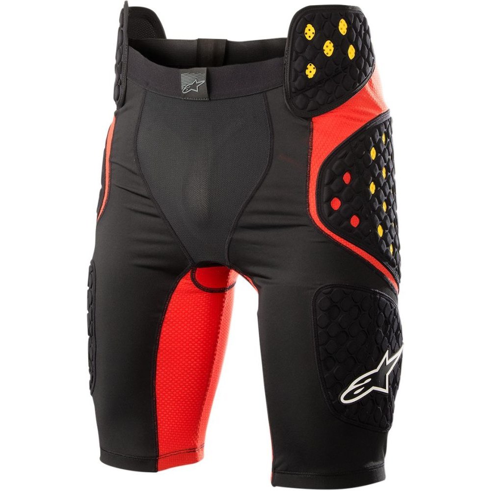 ALPINESTARS Sequence Pro Protection Short Protektorhose schwarz rot