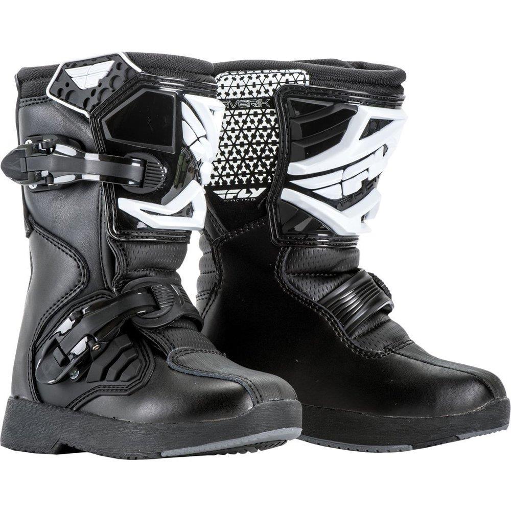 FLY Maverik Mini Motocross Stiefel schwarz