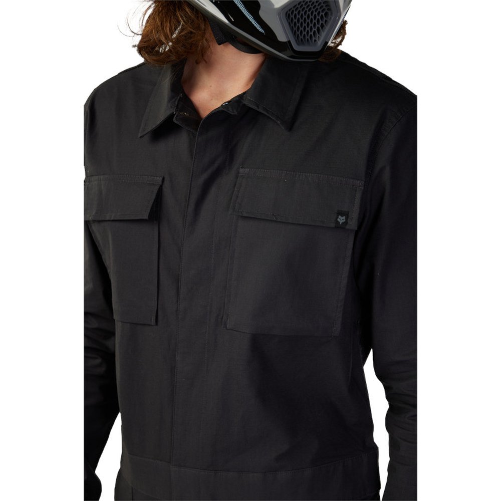 FOX DEFEND DRIVE  DUST SUIT Anzug/Overall ATV/UTV Schwarz/Grau