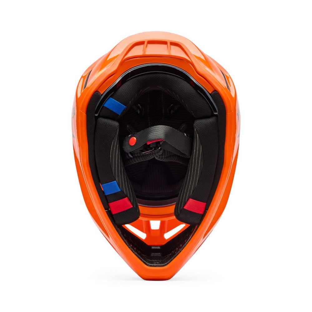 FOX V3 RS FRACTURE Motocross Helm Neon Orange