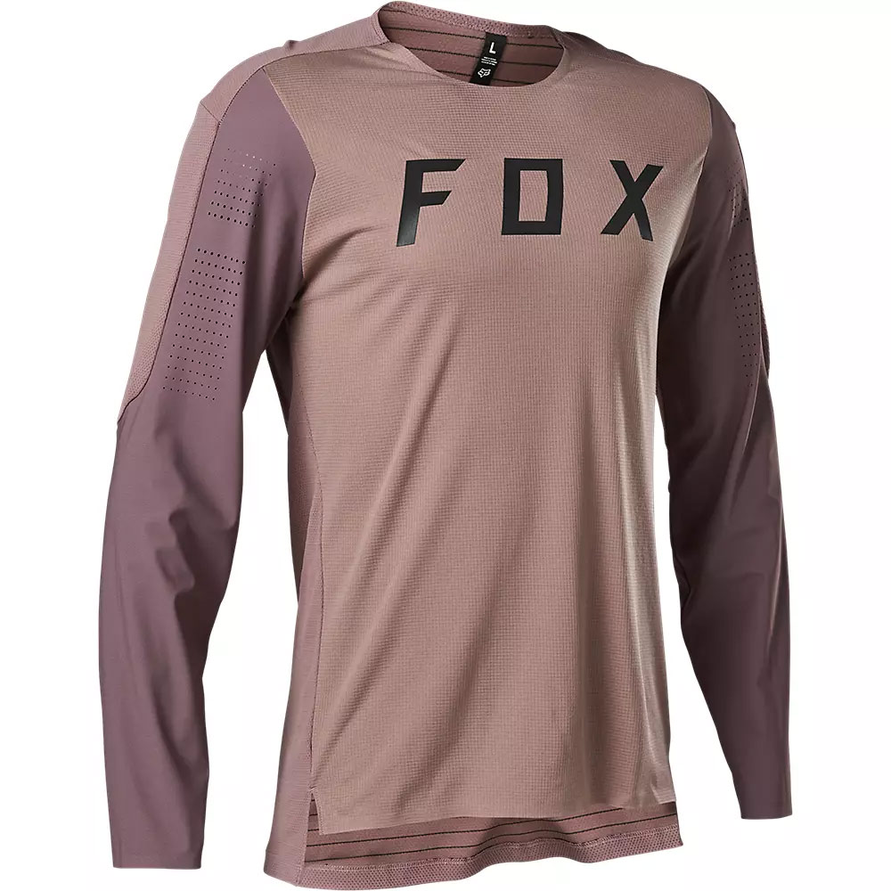 FOX Flexair Pro langärmliges MTB Jersey plum perfect