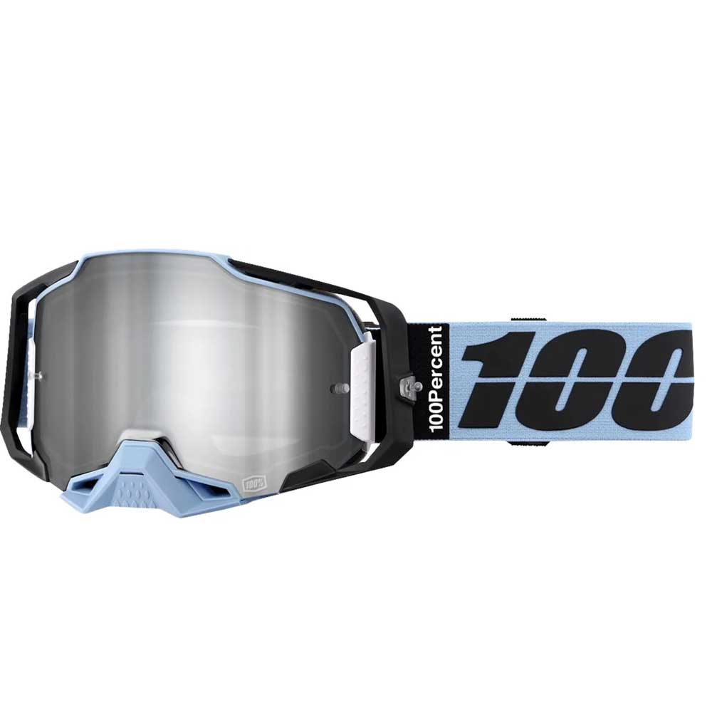 100% Armega Brille Petros silber verspiegelt