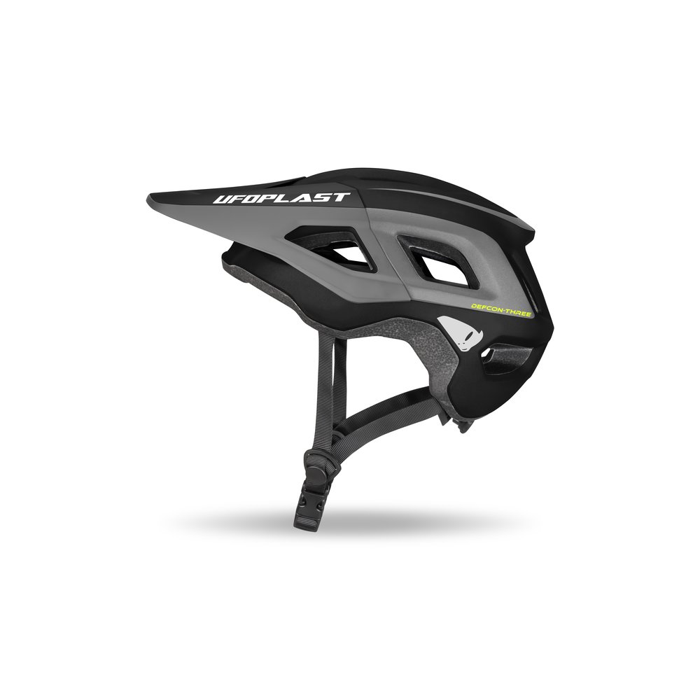 UFO Defcon-Three MTB Helm grau