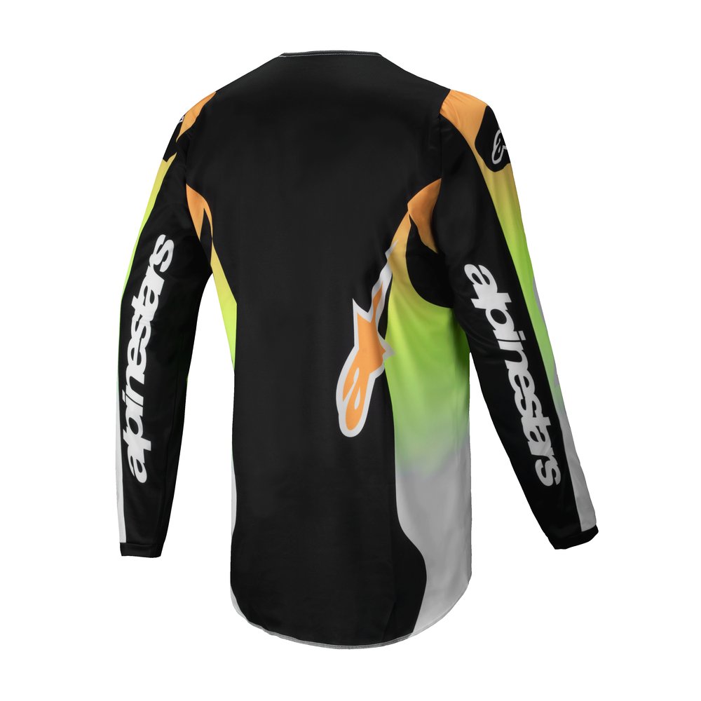 ALPINESTARS Fluid Wurx Jersey gelb schwarz ALPINESTARS Fluid Wurx Jersey gelb schwarz
