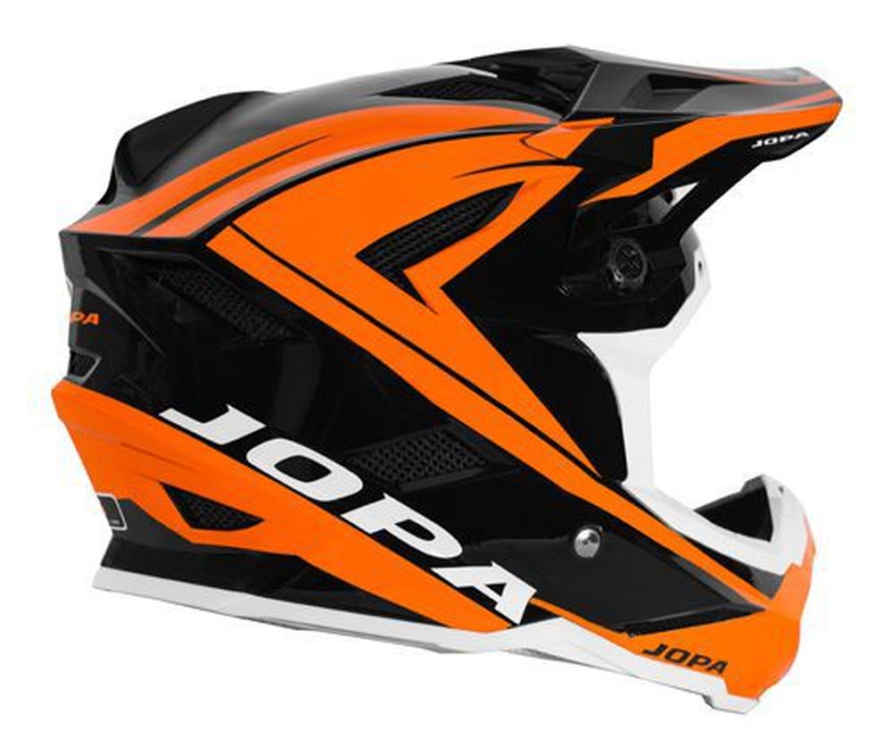 JOPA Flash MTB Helm schwarz orange
