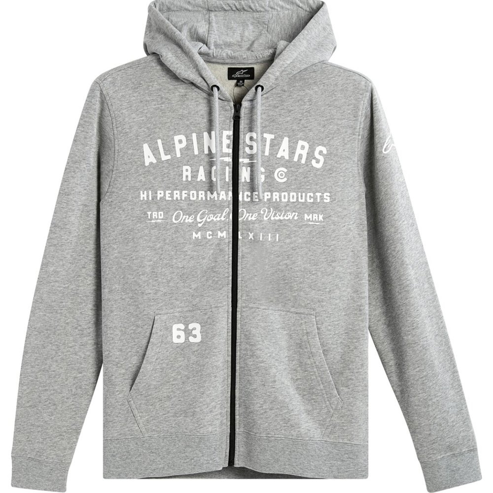 ALPINESTARS Kapuzen Pullover Hoodie Region grau ALPINESTARS Kapuzen Pullover Hoodie Region grau