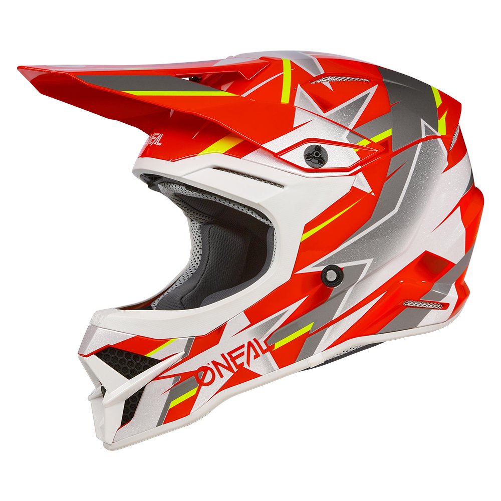 ONEAL 3 SRS Motocross Helm Ride V.23 rot weiss