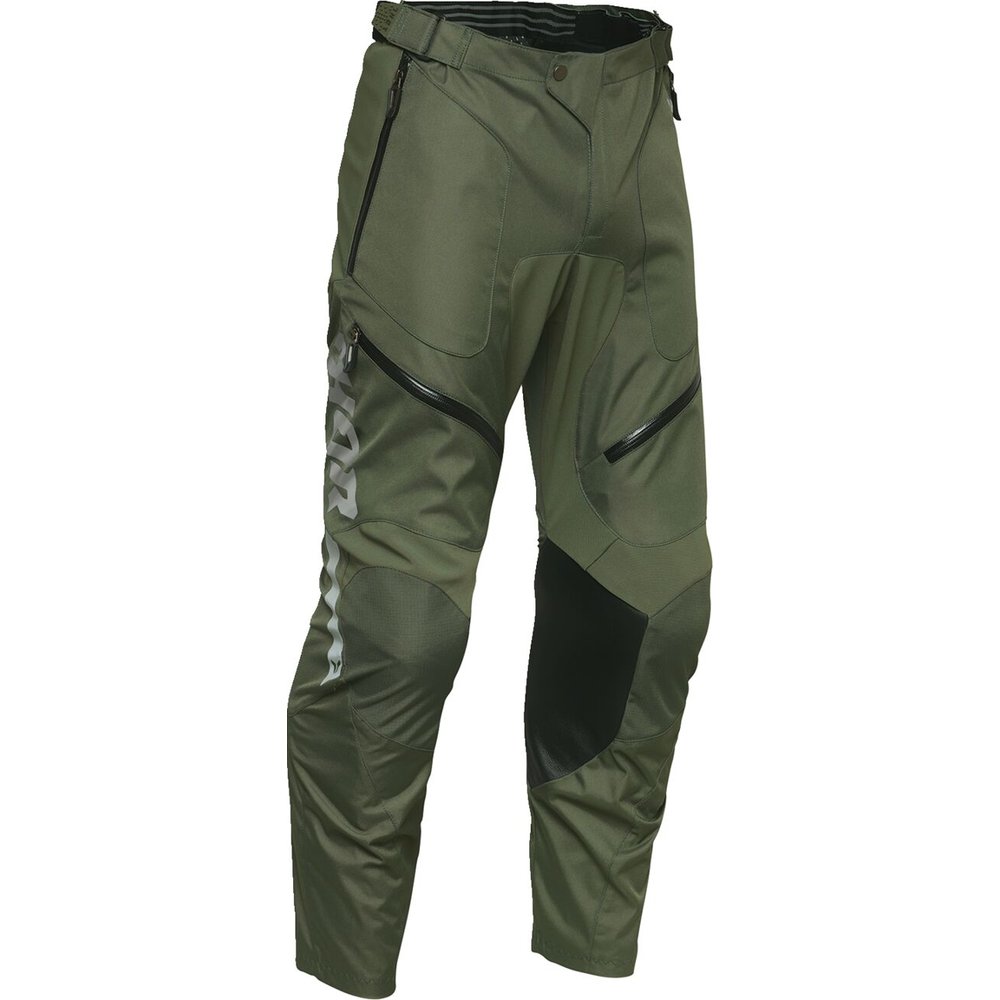 THOR Terrain Enduro Hose Itb army grün grau THOR Terrain Enduro Hose Itb army grün grau
