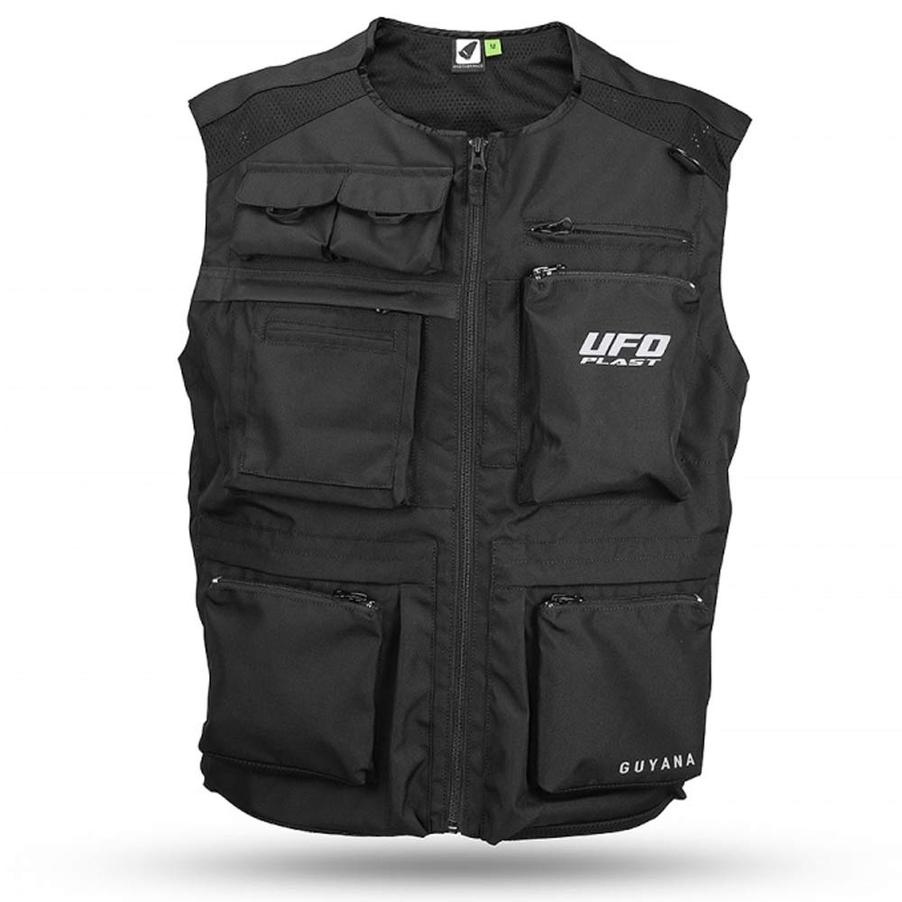 UFO Gilet Guyana Jacke schwarz