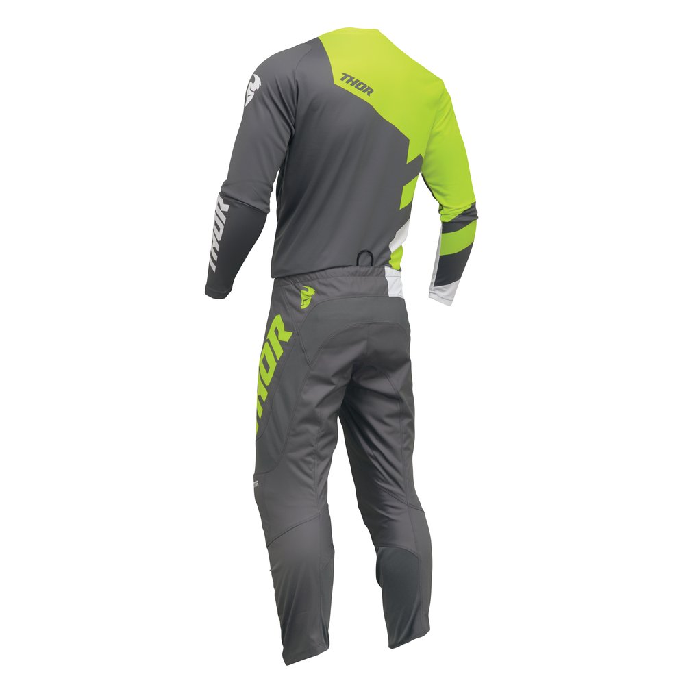 THOR Sector Checker Kinder Jersey grau acid THOR Sector Checker Kinder Jersey grau acid
