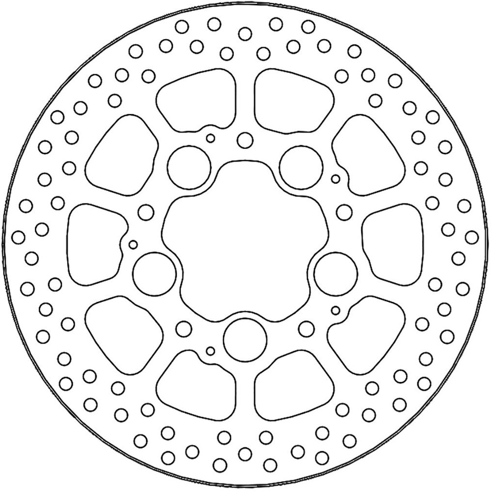 MOTO-MASTER Bremsscheibe Halo hinten MOTO-MASTER Bremsscheibe Halo hinten