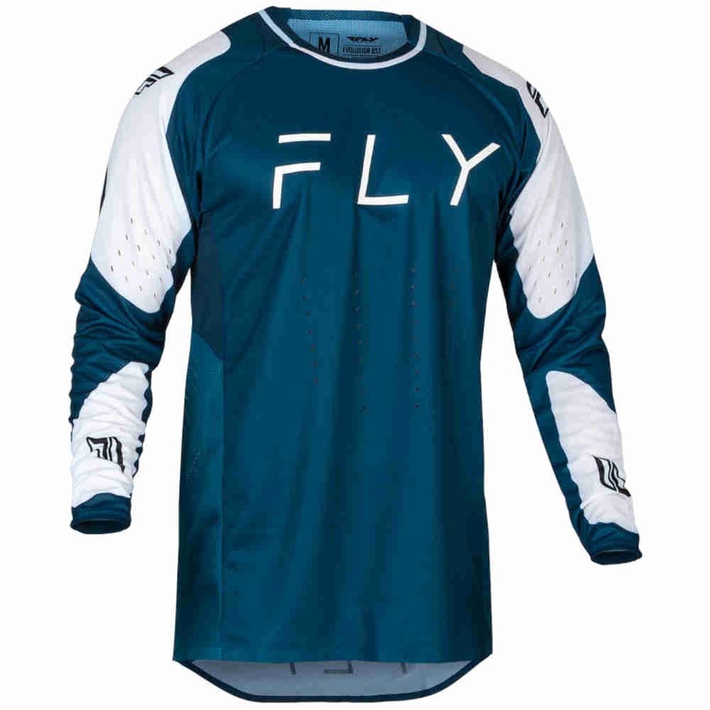 FLY Evolution Jersey navy blau weiss