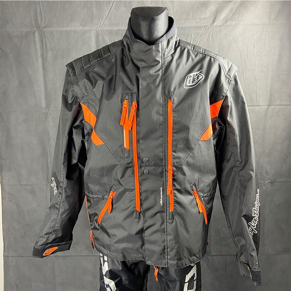 TROY LEE DESIGNS Radius Adventure Jacke schwarz orange TROY LEE DESIGNS Radius Adventure Jacke schwarz orange