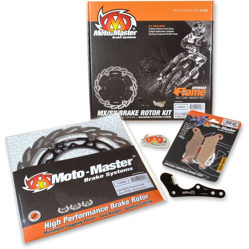 MOTO-MASTER Bremsen-Kit vorne 270mm MOTO-MASTER Bremsen-Kit vorne 270mm