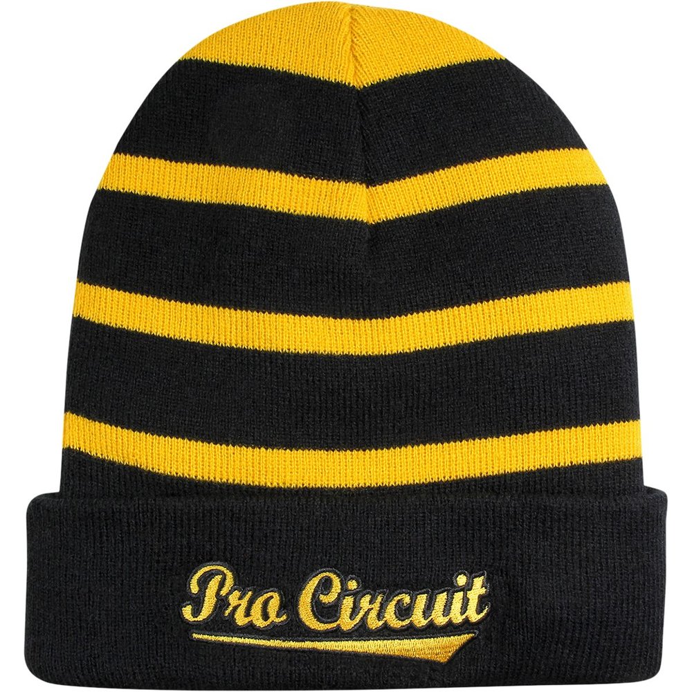 PRO CIRCUIT Stinger Mütze schwarz gelb PRO CIRCUIT Stinger Mütze schwarz gelb