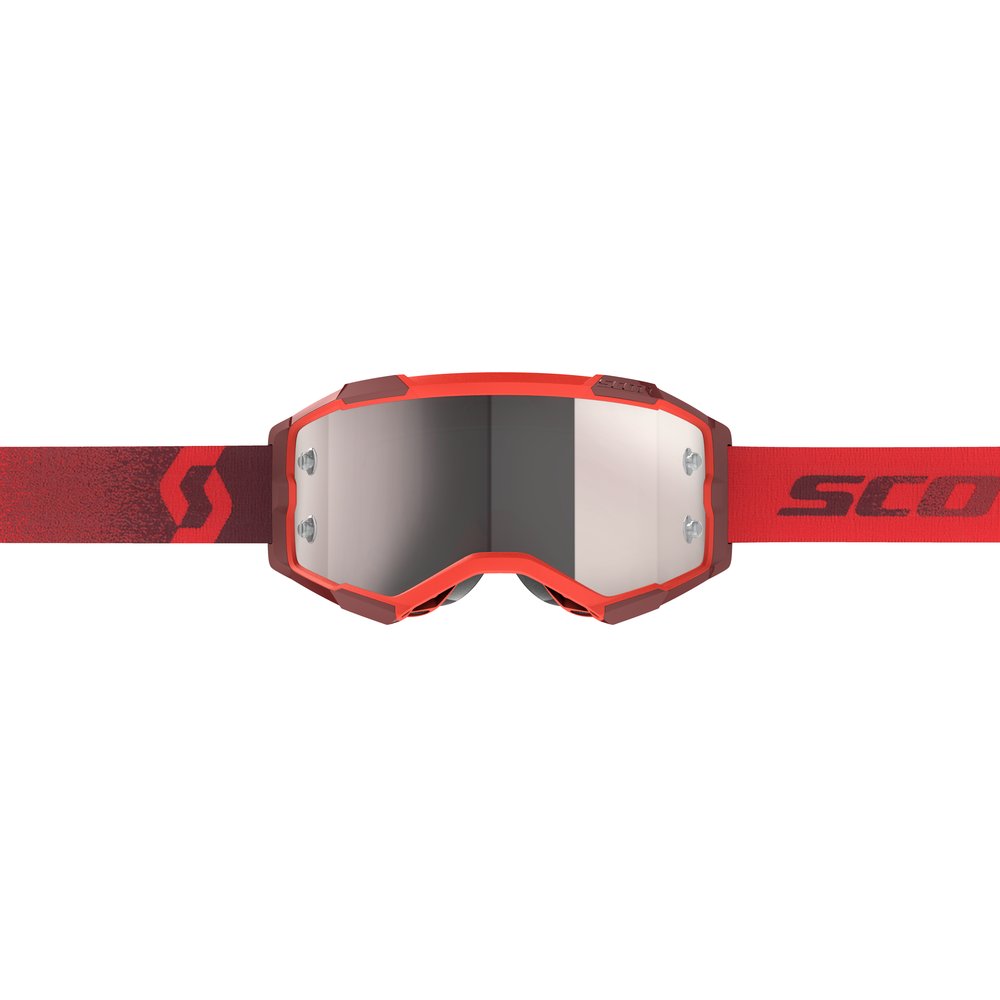 SCOTT Brille Fury rot silber chrome SCOTT Brille Fury rot silber chrome