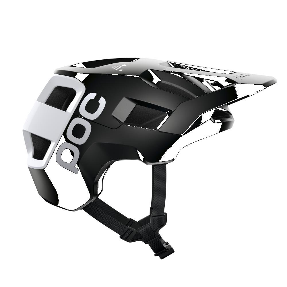 POC Kortal Race Mips MTB Helm uranium schwarz matt/weiss
