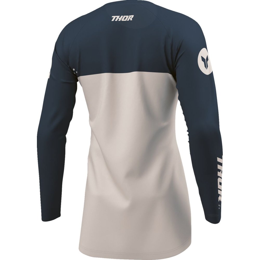 THOR Ridemode Menace Frauen Jersey midnight blau/dust beige THOR Ridemode Menace Frauen Jersey midnight blau/dust beige