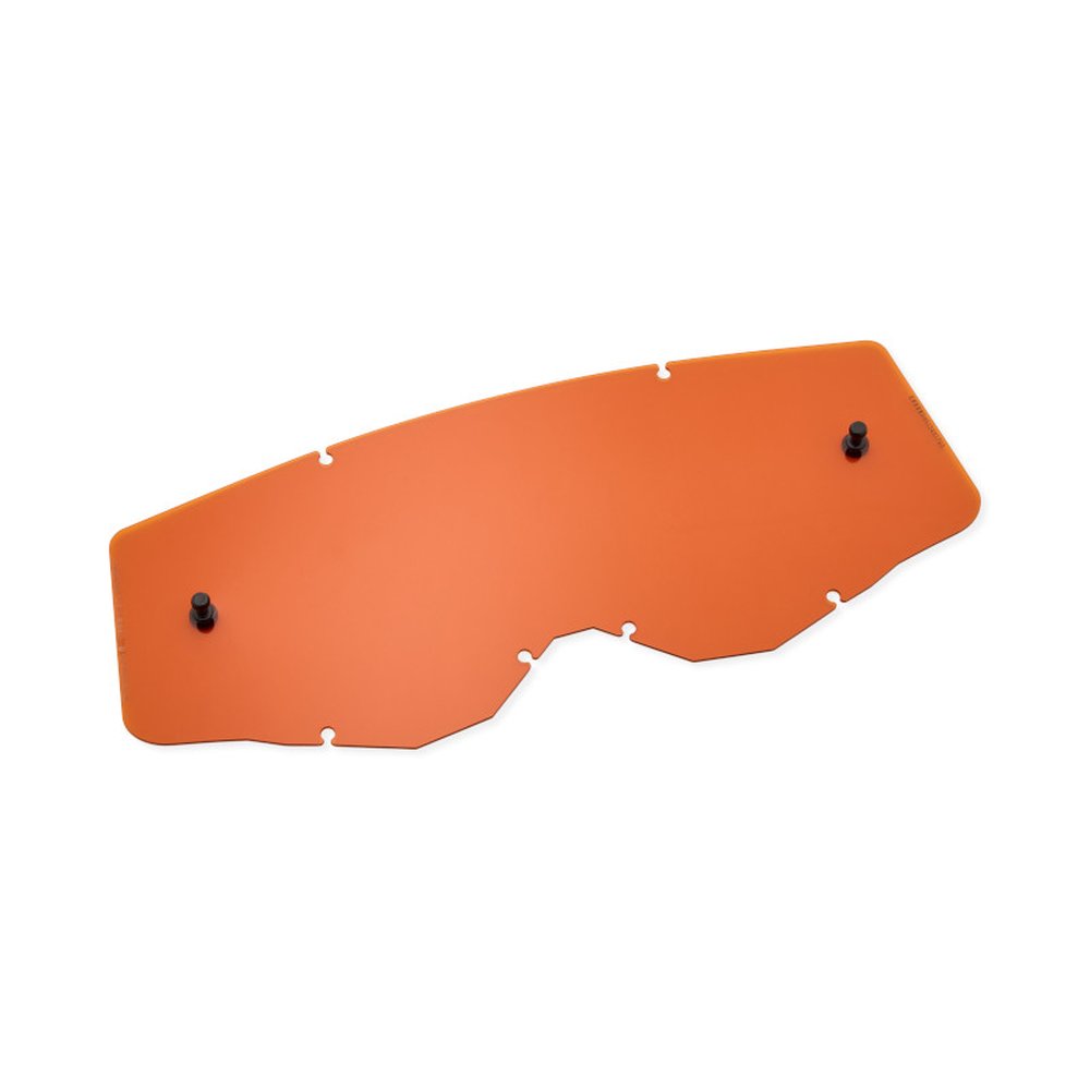 FOX MX24 YOUTH MAIN LEXAN Ersatzscheibe nicht verspiegelt Orange
