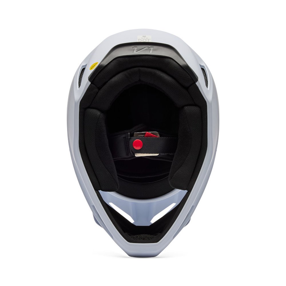 FOX YOUTH V1 SOLID HELMET Motocross Helm für Kinder Matt Weiss