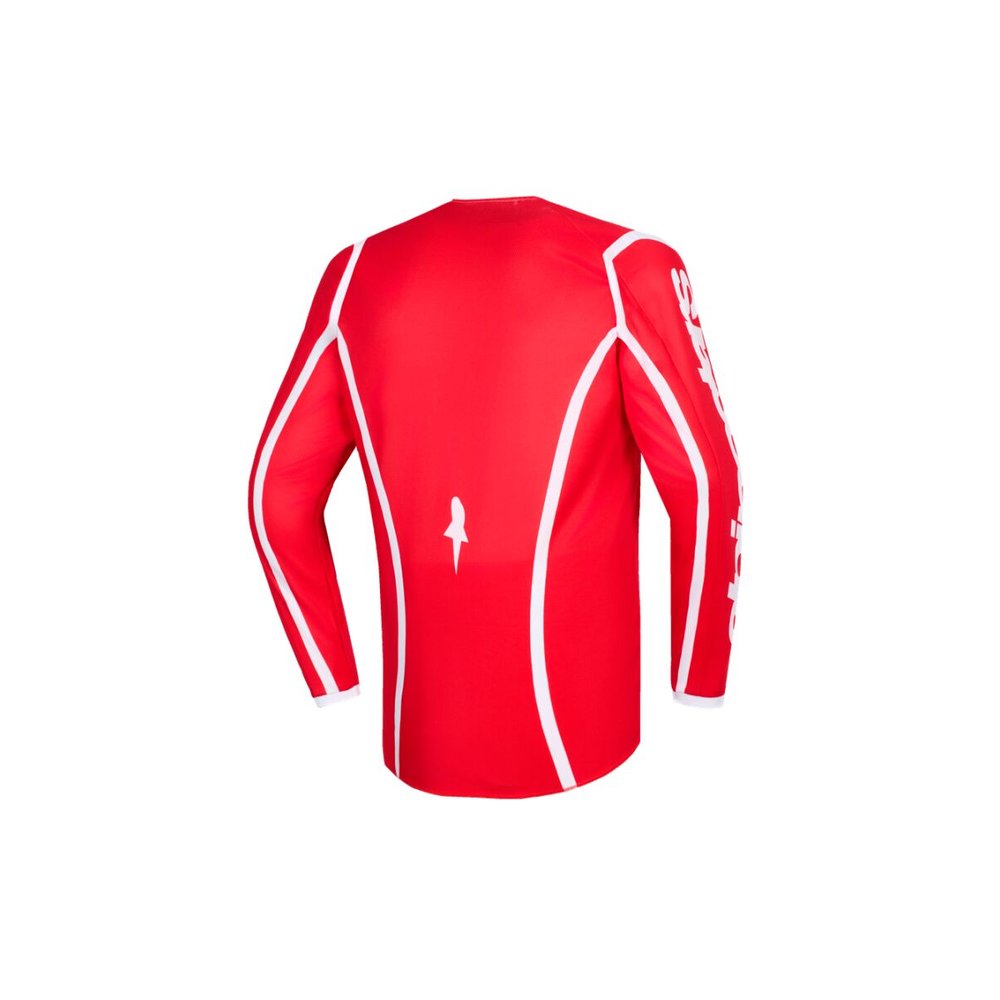 ALPINESTARS Fluid Apex Youth Kinder Jersey rot/weiss