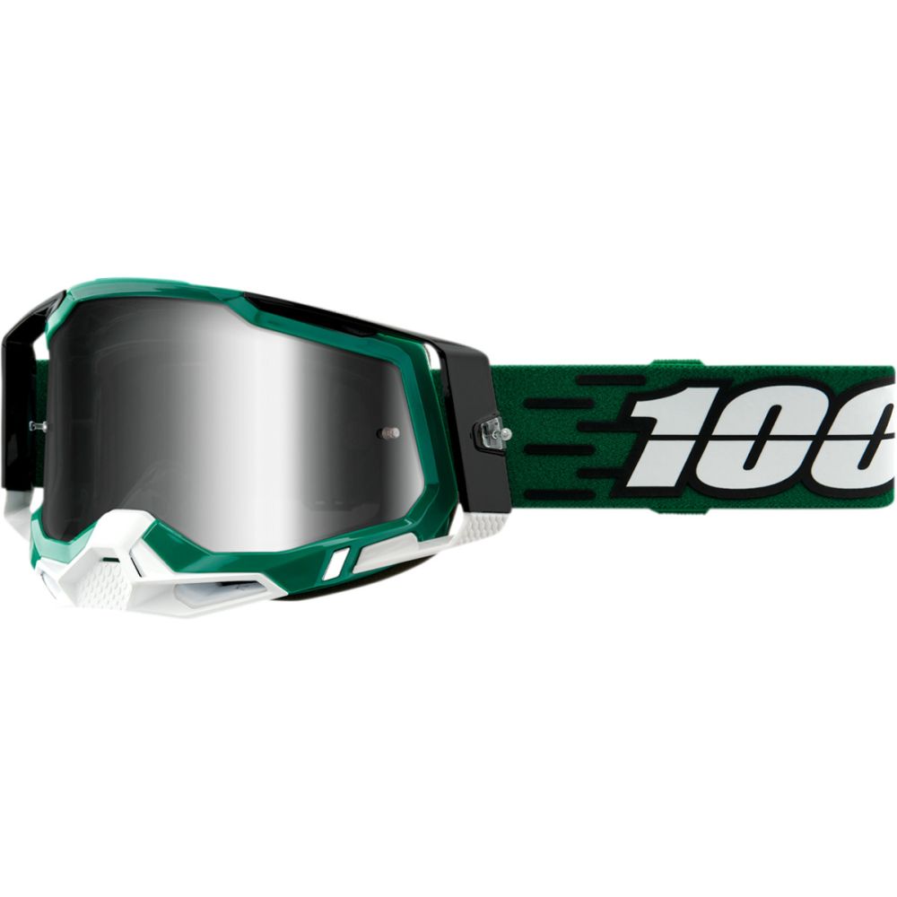 100% Racecraft 2 Milori MX MTB Brille silber verspiegelt