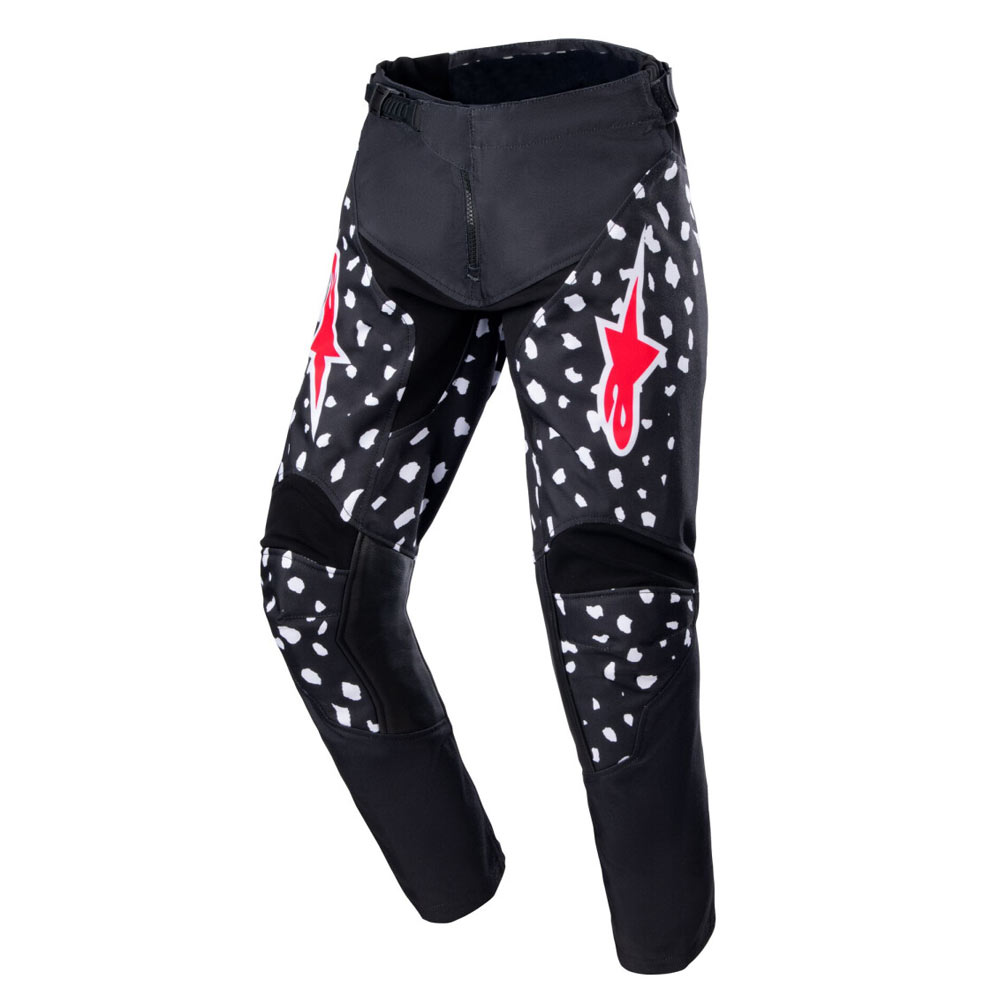 ALPINESTARS Racer North Kinder Motocross Hose schwarz rot