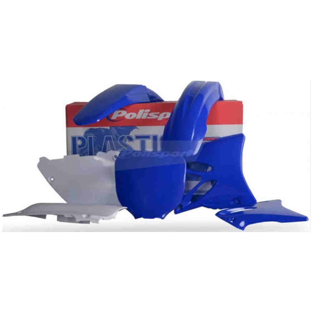 POLISPORT Komplettes Karoserrie-Kit Plastikteile passend für YZ 125-250 02-05 blau