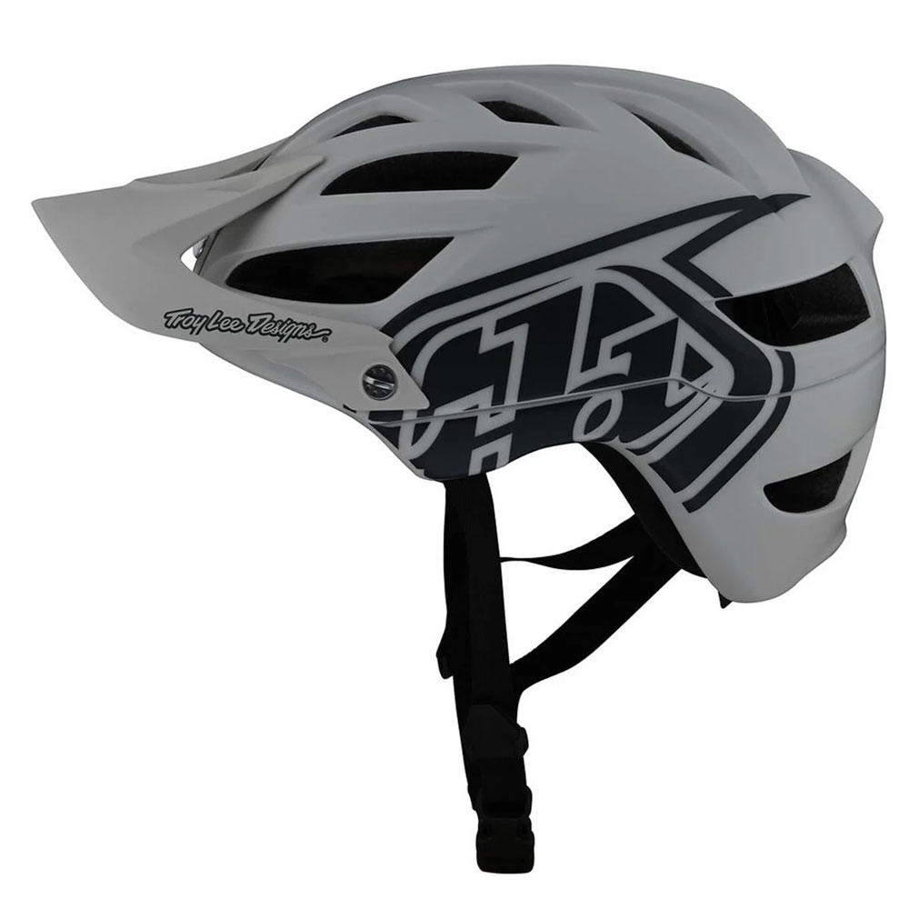 TROY LEE DESIGNS A1 MTB Helm Drone silber