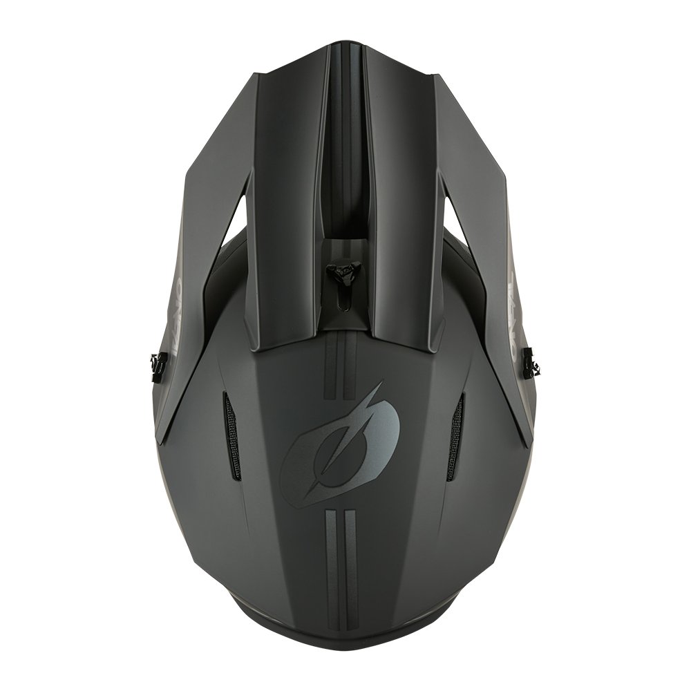 ONEAL 1SRS Youth Kinder Helm Solid schwarz