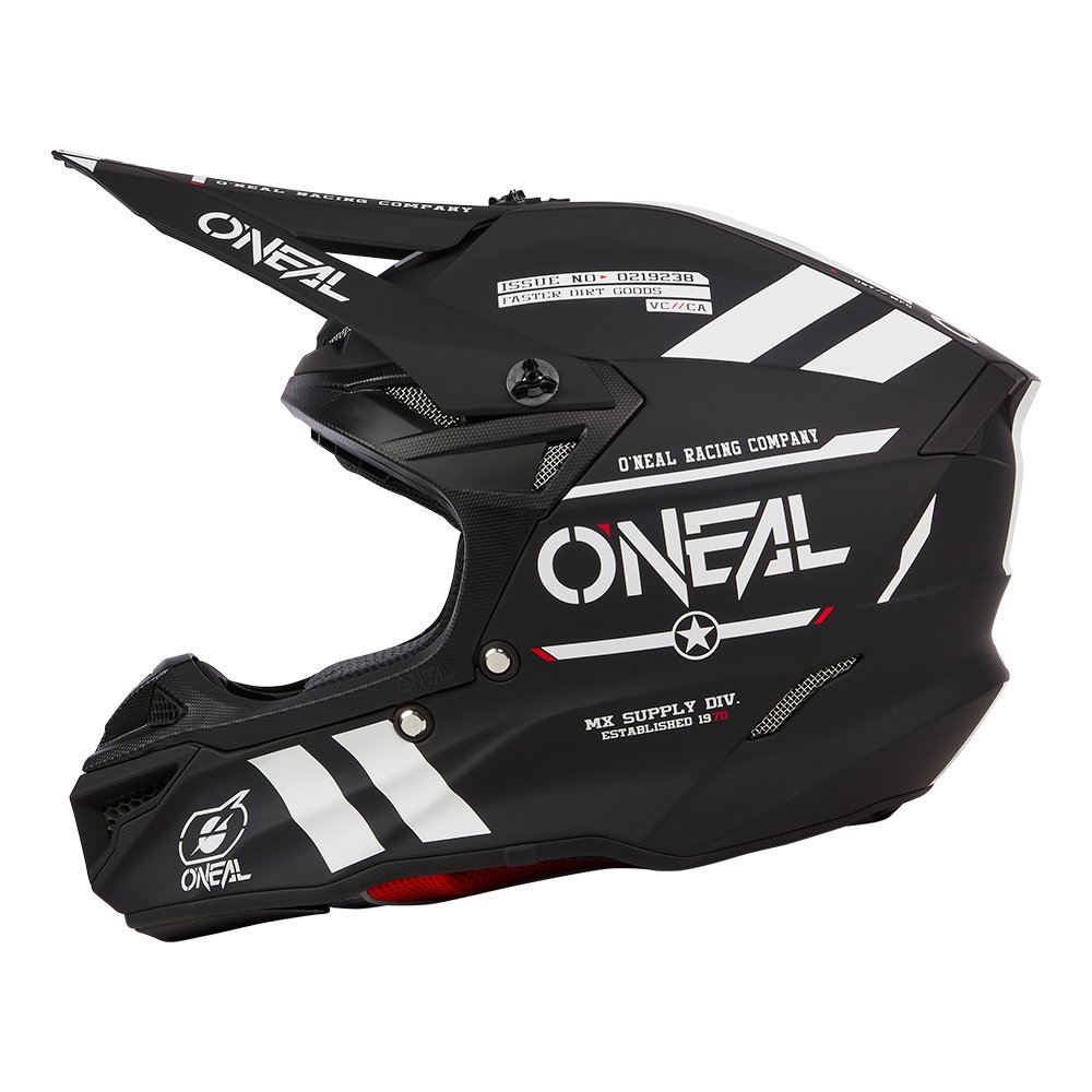 ONEAL 5SRS Polyacrylite Helm Warhawk schwarz