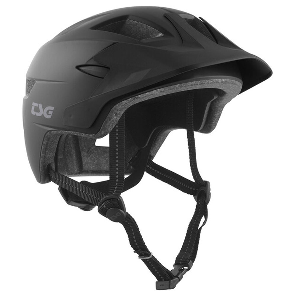 TSG Cadete Solid Color MTB Helm schwarz