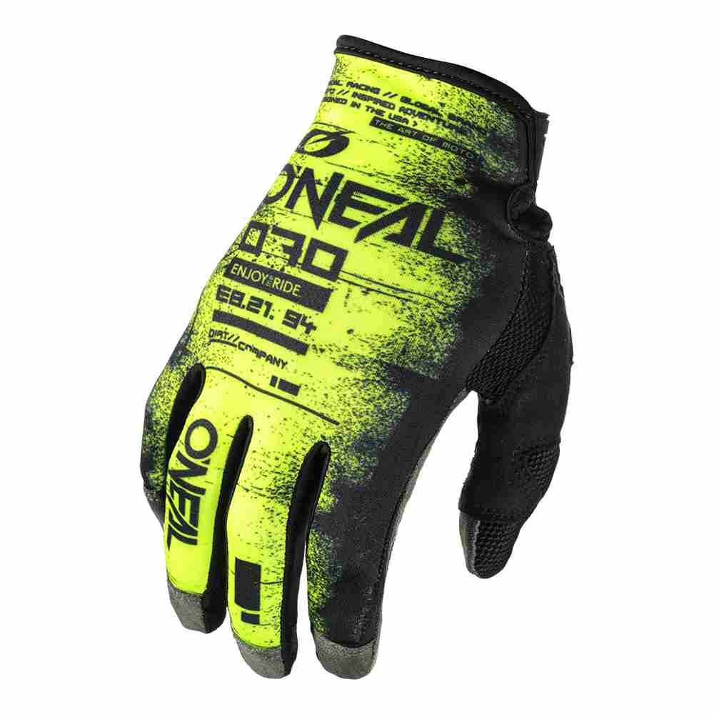 ONEAL Mayhem Scarz Handschuhe schwarz neon gelb